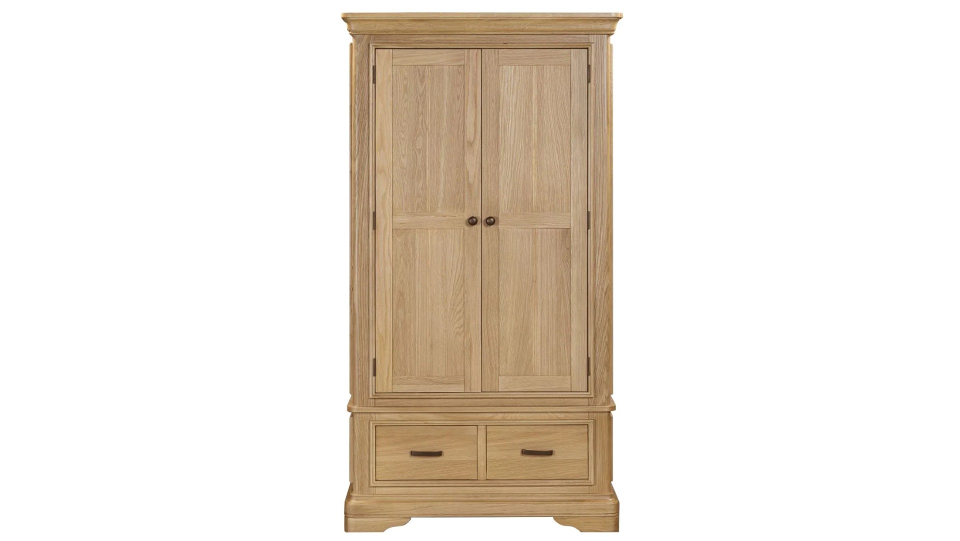 Honey B Oslo Wardrobe - Light Oak - Image 3