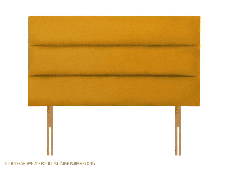 Apollo 2ft6 Plymouth Headboard - Velvet Gold | Buy Online | Beds.ie