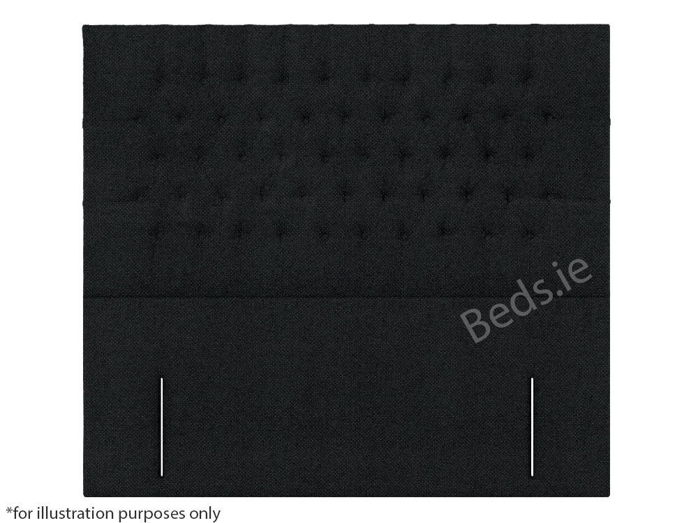 Apollo 2ft6 New York Headboard - House Black | Buy Online | Beds.ie