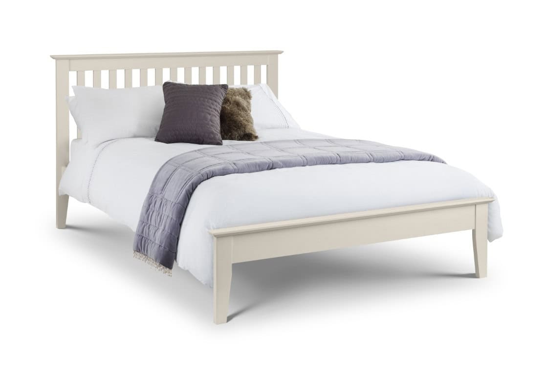 Syracuse 4ft6 Bedframe - Ivory | Buy Online | Beds.ie
