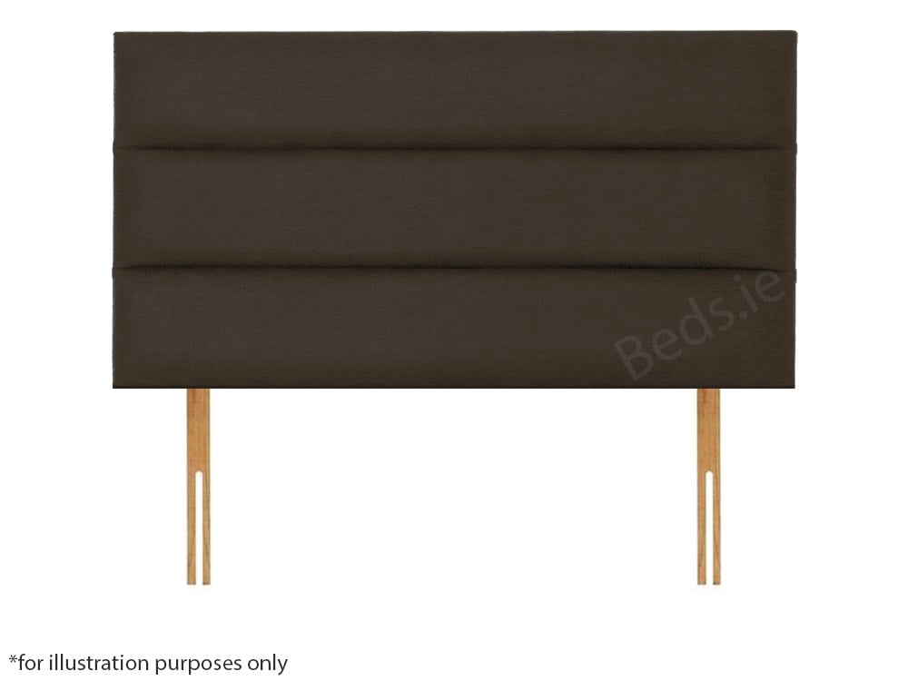 Apollo 6ft Plymouth Headboard - Azzure Brown | Buy Online | Beds.ie