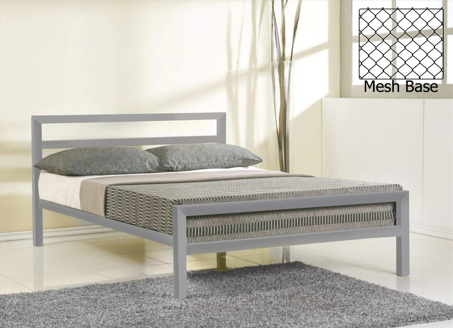 Eaton 3ft Contract Bedframe in Grey | Buy Online | Beds.ie