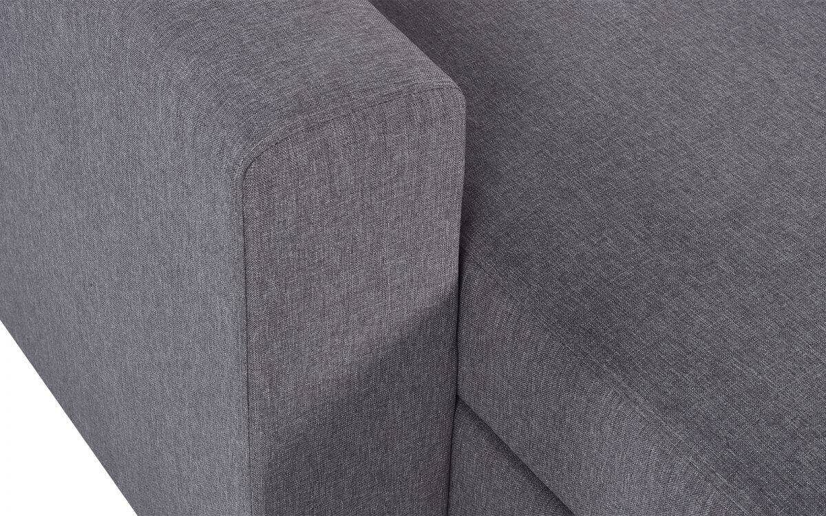 Angelica Sofa Bed with Storage - Grey Linen - Image 9