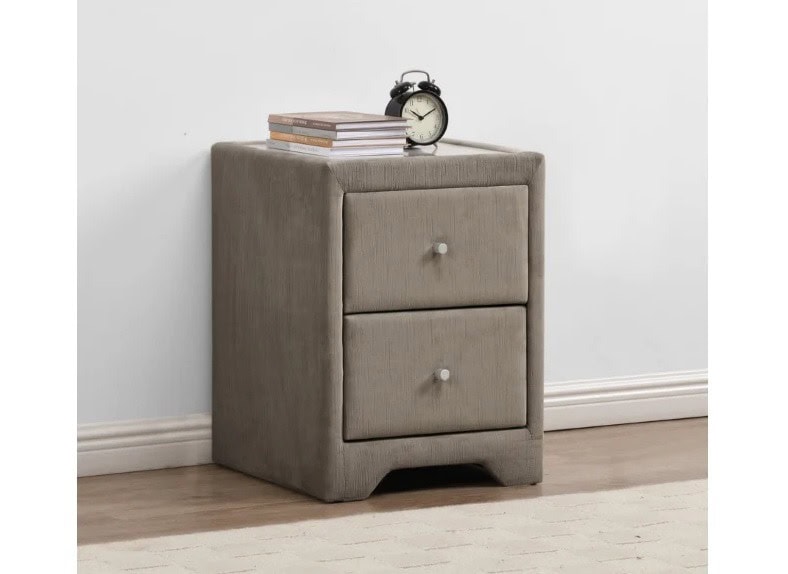 Kilkenny Bedside Locker - Mink - Image 2