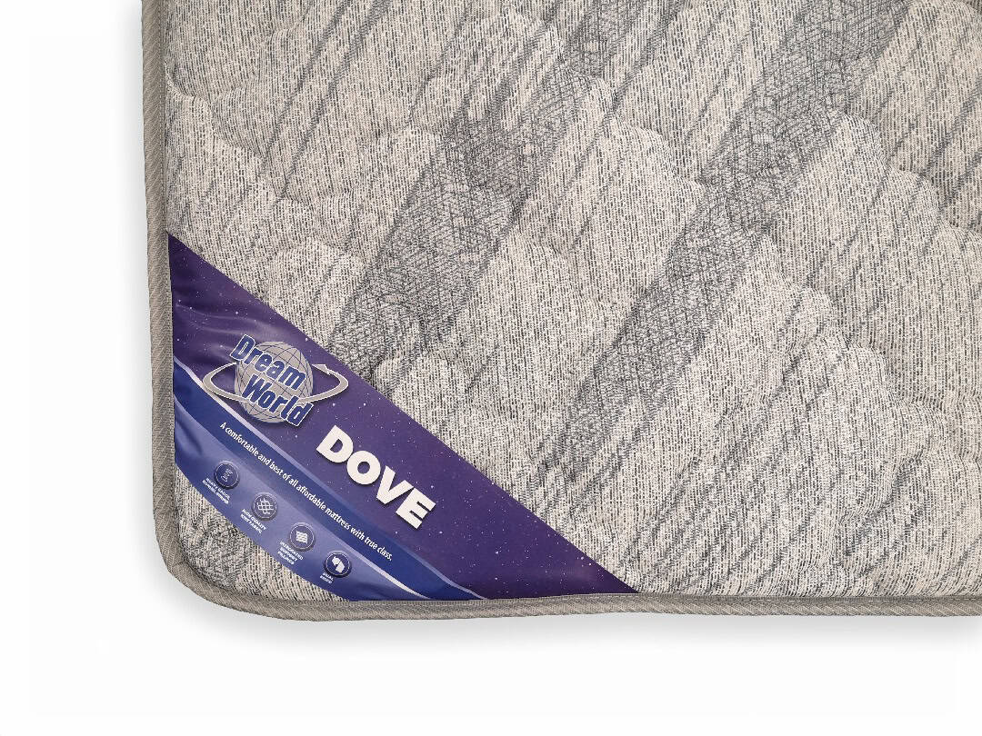 Dreamworld 4ft Dove Mattress - Image 4