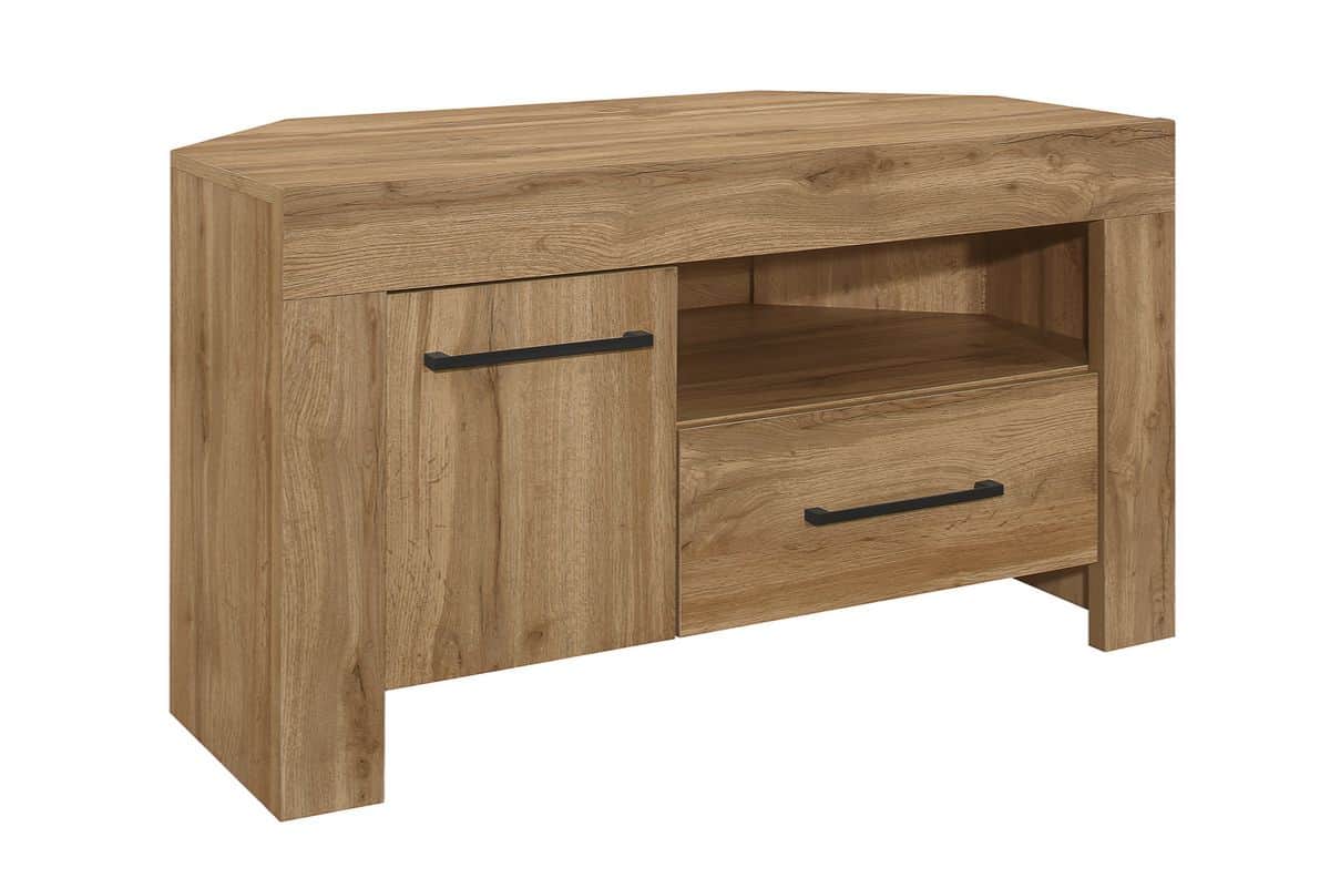 Compton Corner TV Unit - Oak | Buy Online | Beds.ie