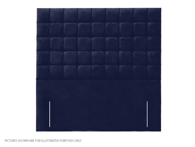 Apollo 3ft Prague Headboard - Velvet Navy Blue | Buy Online | Beds.ie