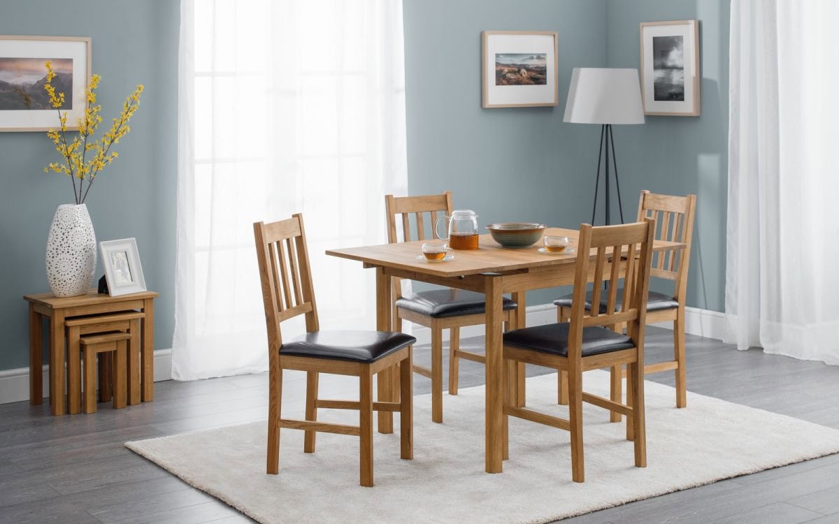 Essen Extending Dining Table - Oak | Buy Online | Beds.ie
