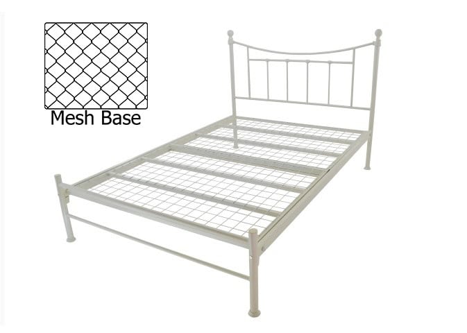 Brisbane 5ft Contract Bedframe in Ivory | Buy Online | Beds.ie