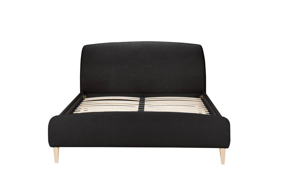 4ft6 Otley Teddy Bear Fabric Bed - Charcoal - Image 4