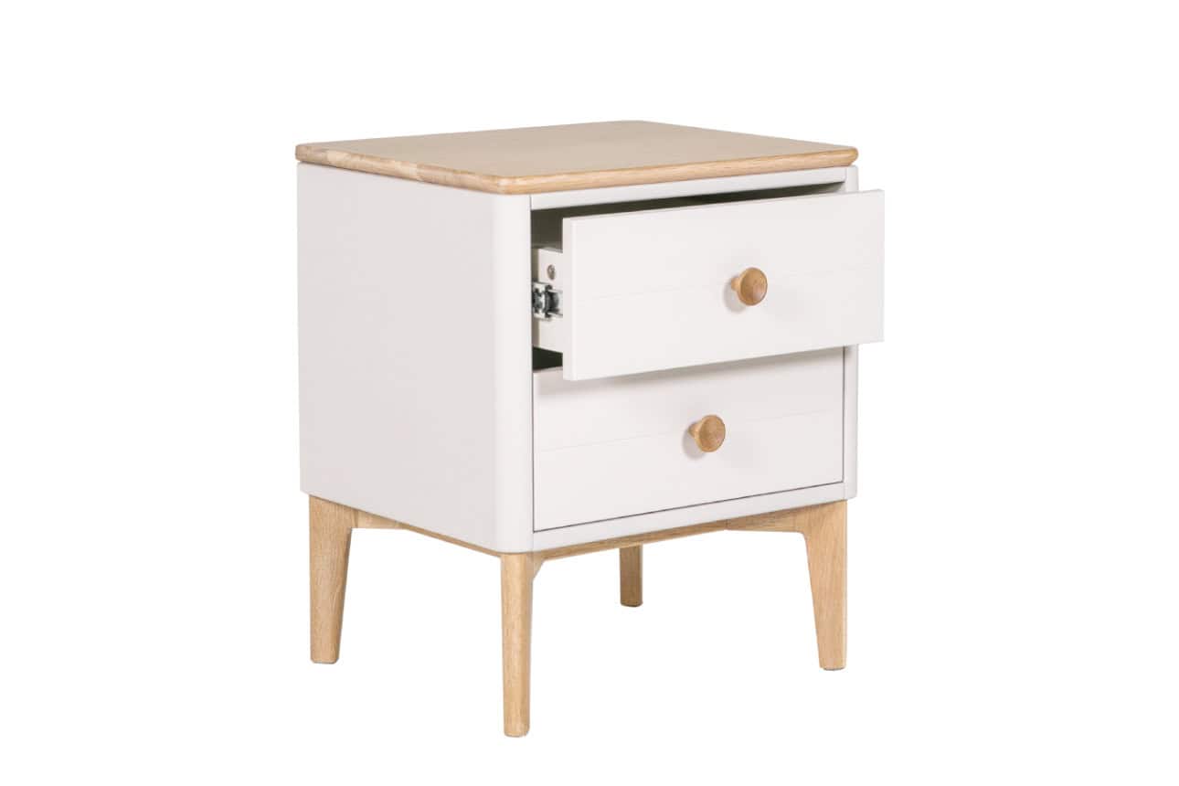 Marlow Bedside Table - Cashmere Oak - Image 4