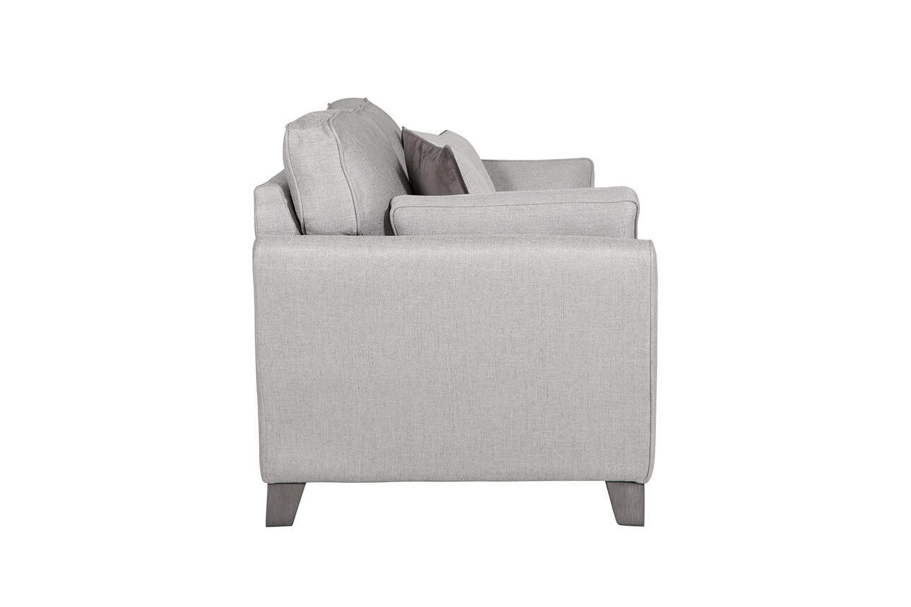Cantrell 2 Seater Sofa - Light Grey - Image 3