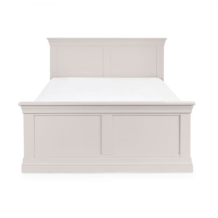 Rochelle 5ft Bedframe - Light Grey - Image 3