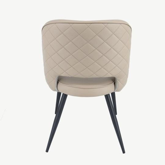 Sutton Chair - Mink Faux Leather (Set of 2) - Image 3