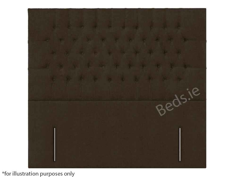 Apollo 6ft New York Headboard - Azzure Brown | Buy Online | Beds.ie