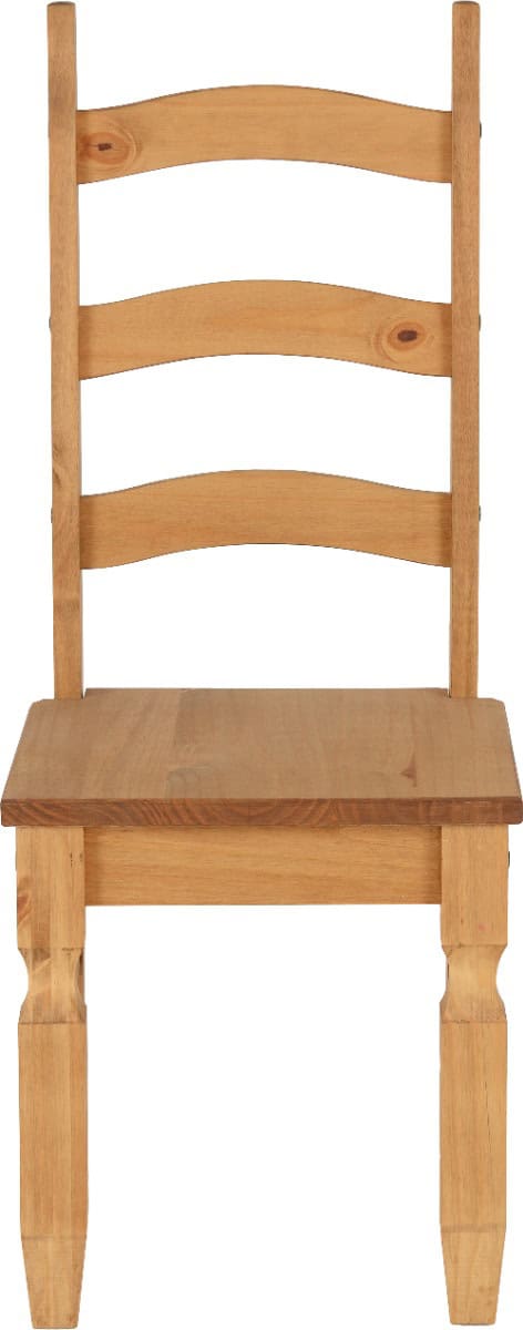 Corona Dining Chair (Set of Two) - Waxed Pine - Image 2