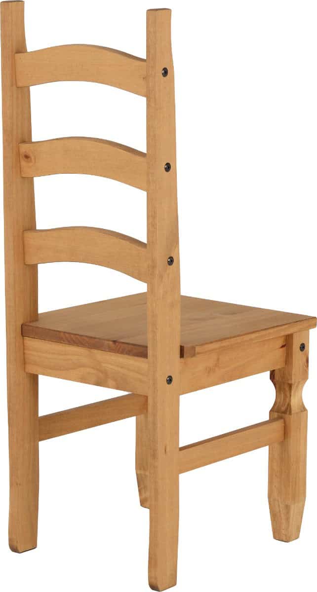 Corona Dining Chair (Set of Two) - Waxed Pine - Image 4