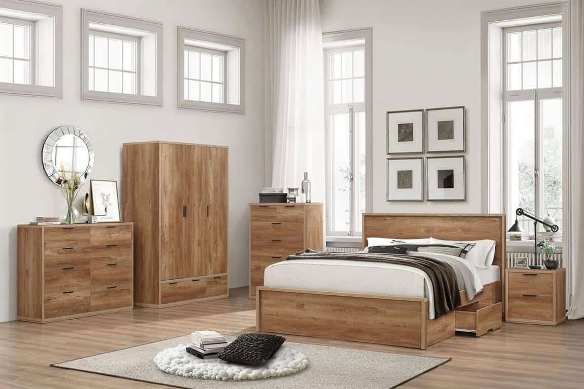 Stockwell 2 Drawer Bedside - Image 2