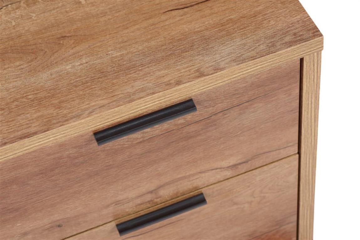 Stockwell 2 Drawer Bedside - Image 4