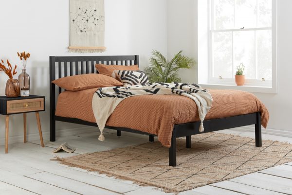 4ft Nova Bedframe - Black | Buy Online | Beds.ie