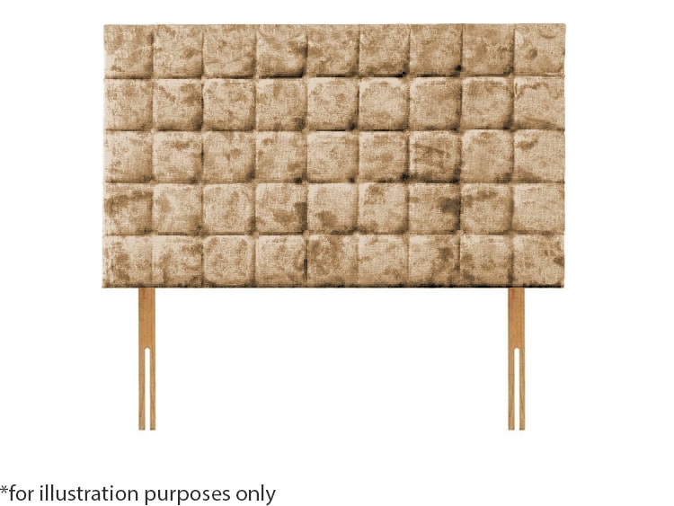 Apollo 2ft6 Boston Headboard - Glitz Sahara | Buy Online | Beds.ie