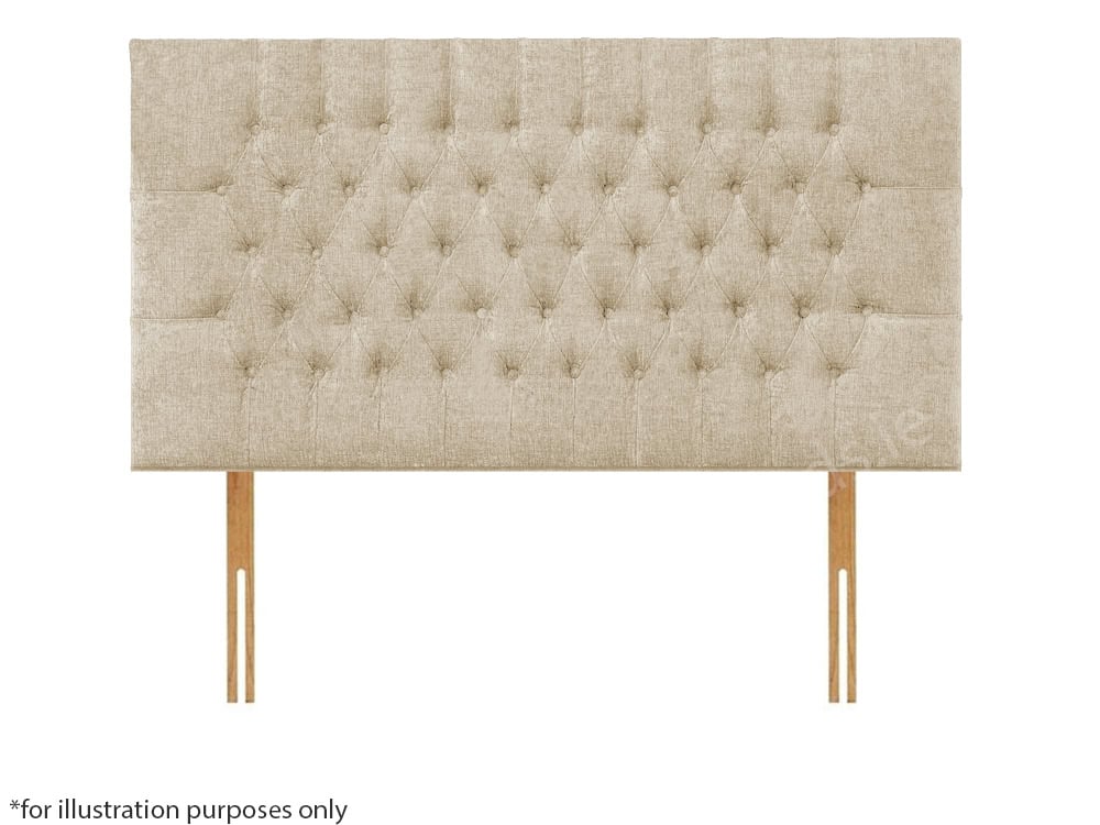 Apollo 2ft6 Lincoln Headboard - House Beige | Buy Online | Beds.ie
