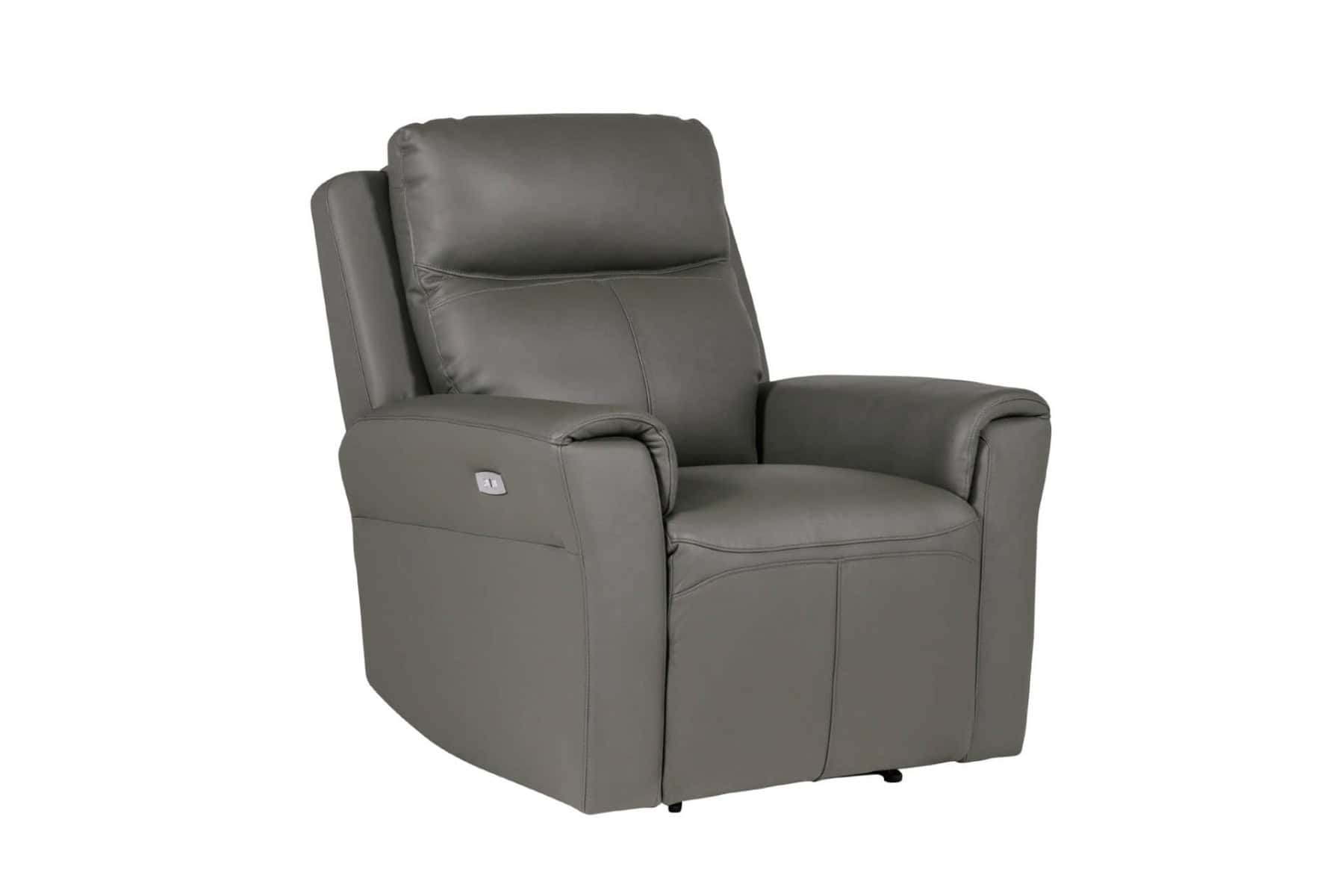 Russo 1 Seater Electric Recliner - Ash - Image 2