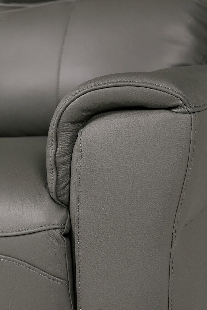 Russo 1 Seater Electric Recliner - Ash - Image 6