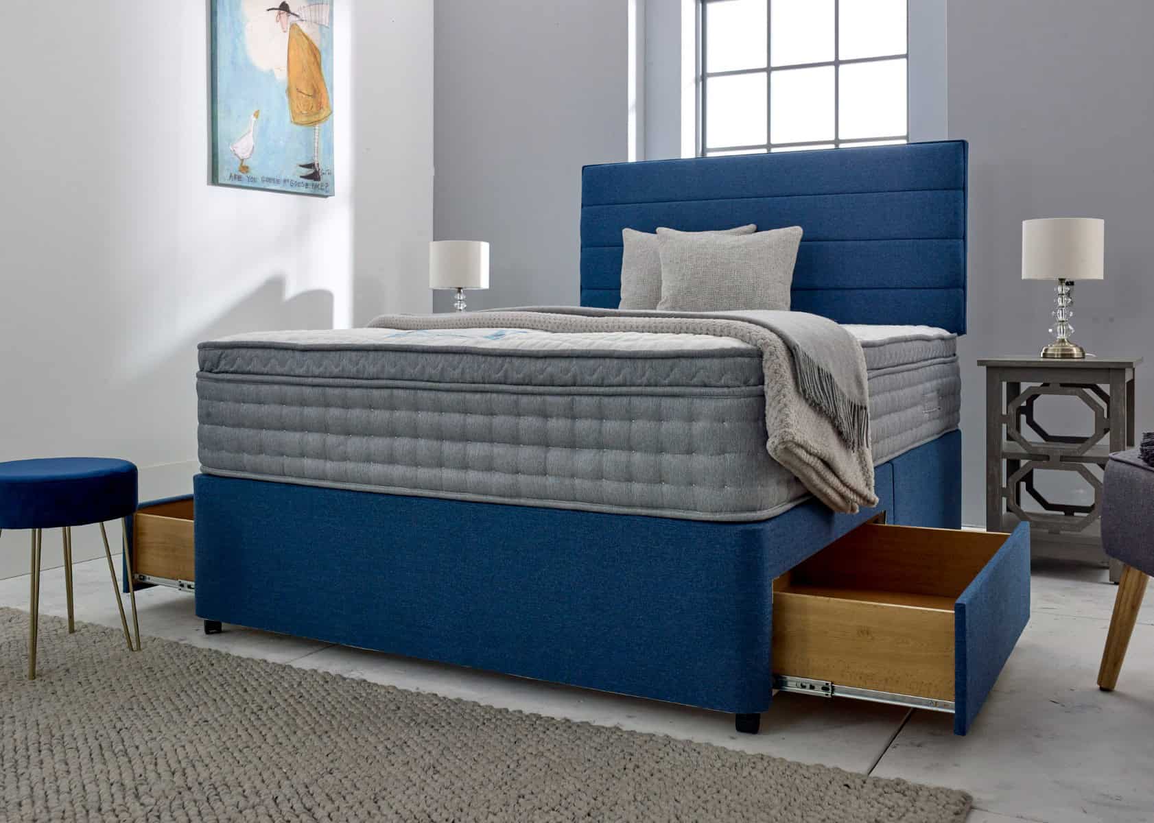 Healthbeds 4ft Bari 2000 2 Drawer Bed - Image 2