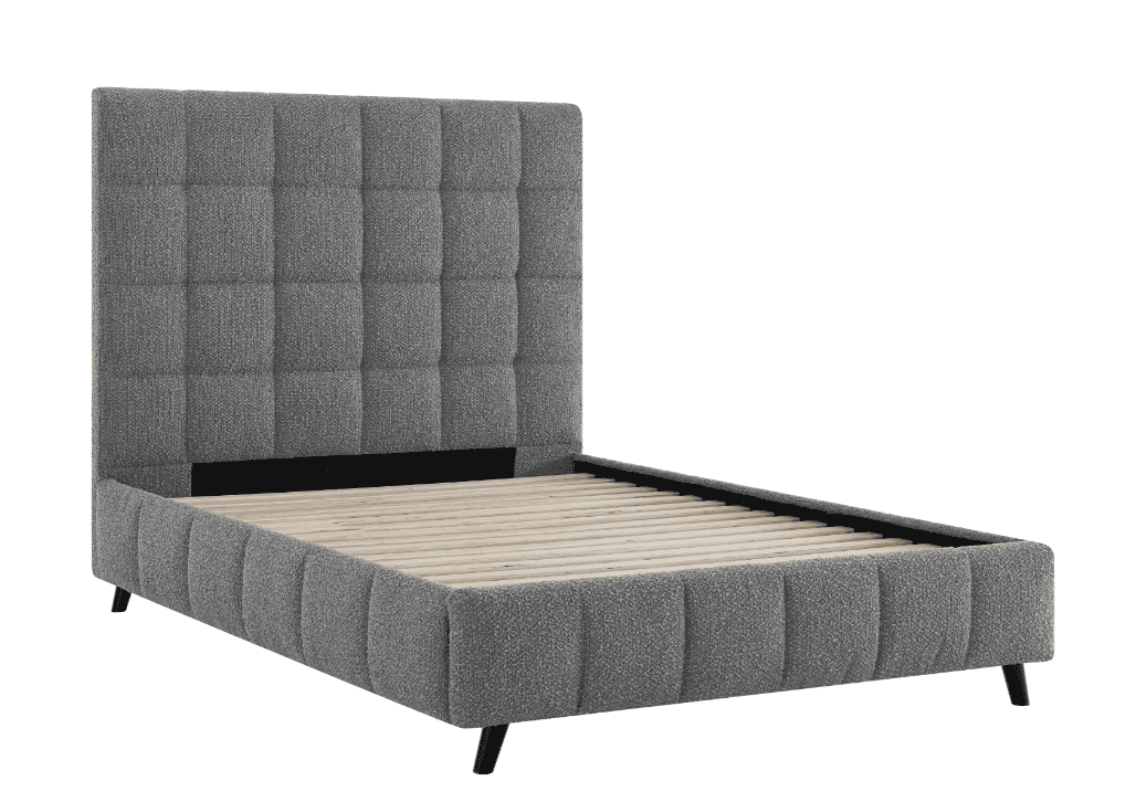 Limelight Starla Square 4ft6 Bedframe - Dove Grey - Image 5