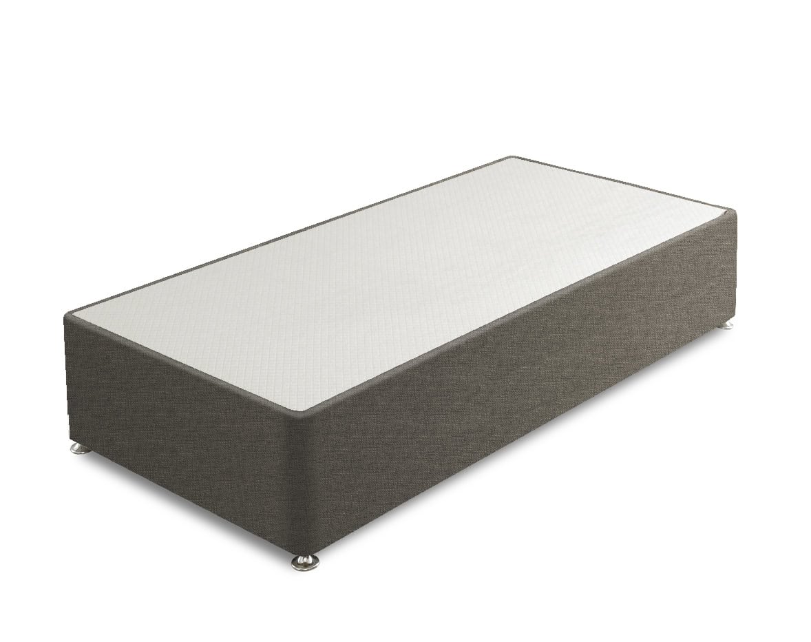 Apollo 2ft6 Azzure Grey Divan Base | Buy Online | Beds.ie