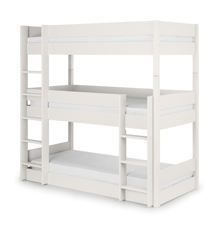 Triplet Bunk Bed - Surf White - Image 9