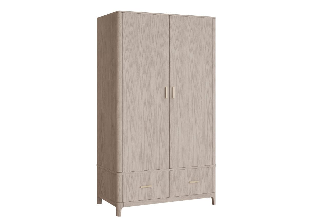 Zahra 2 Door Wardrobe - Parisian Cream | Buy Online | Beds.ie
