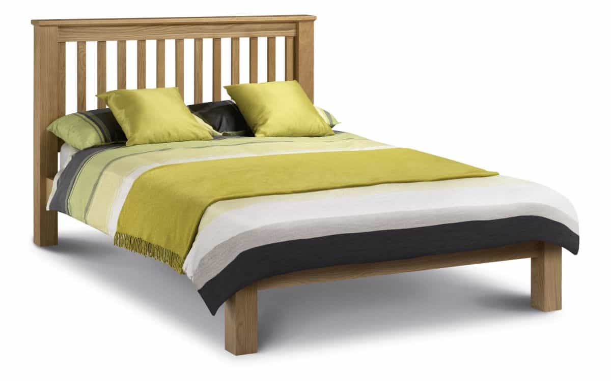 5ft Bruges Oak Bed - Low Foot End | Buy Online | Beds.ie