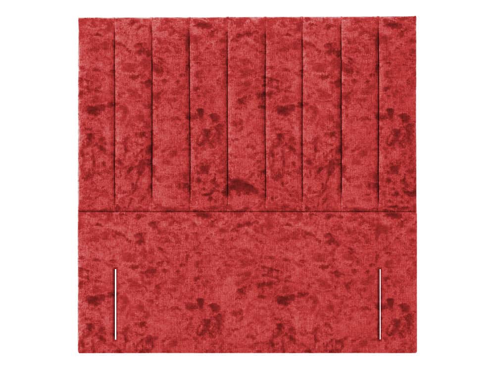 Apollo 5ft Madrid Headboard - Glitz Red | Buy Online | Beds.ie