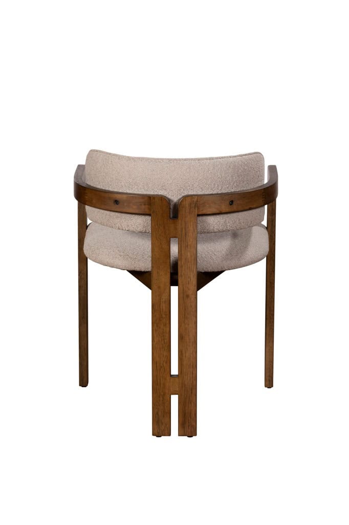 Grace Dining Chair (Pair) - Beige - Image 2