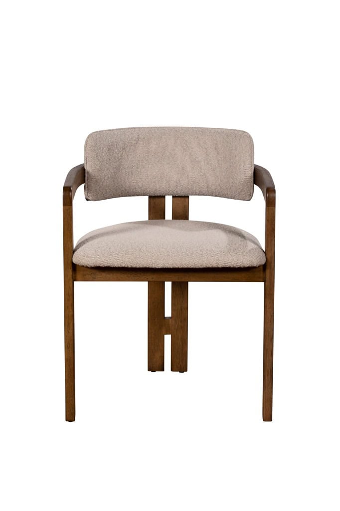 Grace Dining Chair (Pair) - Beige - Image 3