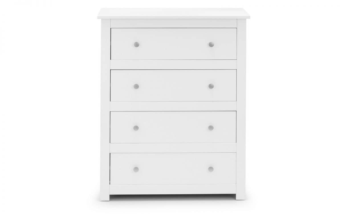 Scottie 4 Drawer Chest - Surf White | Buy Online | Beds.ie