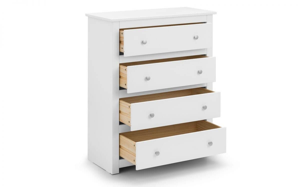 Scottie 4 Drawer Chest - Surf White - Image 3
