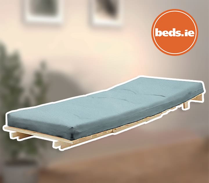 2ft6 Mito Futon Bed with Duck Egg Mattress - Image 3