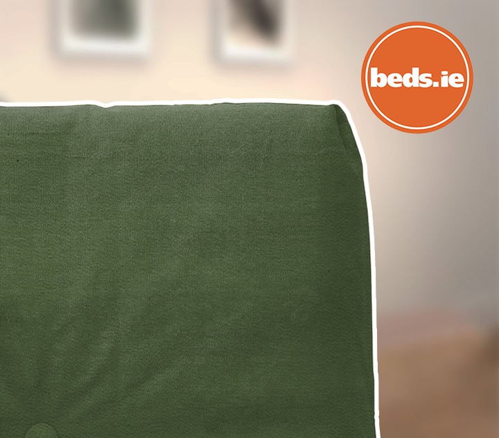 4ft6 Mito Futon Mattress - Forest Green - Image 2