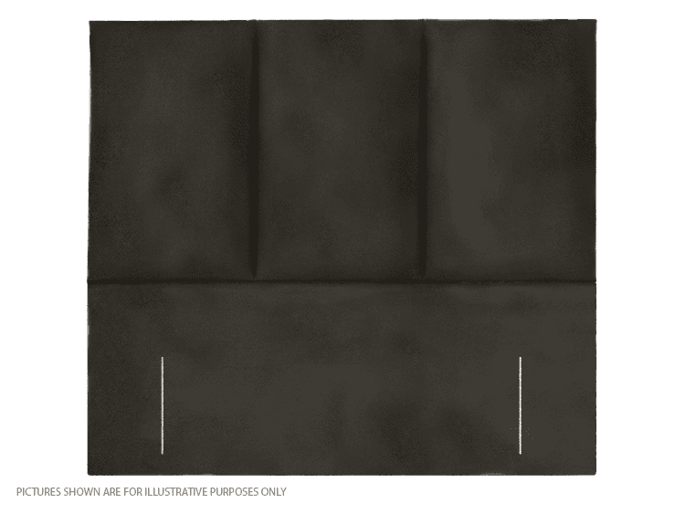 Apollo 3ft6 Monaco Headboard - Velvet Dark Grey | Buy Online | Beds.ie