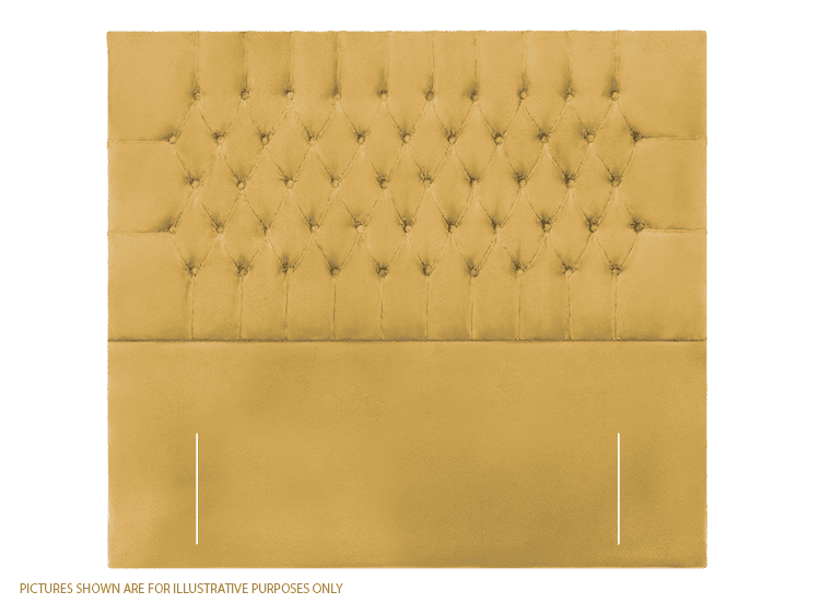 Apollo 2ft6 New York Headboard - Velvet Beige | Buy Online | Beds.ie