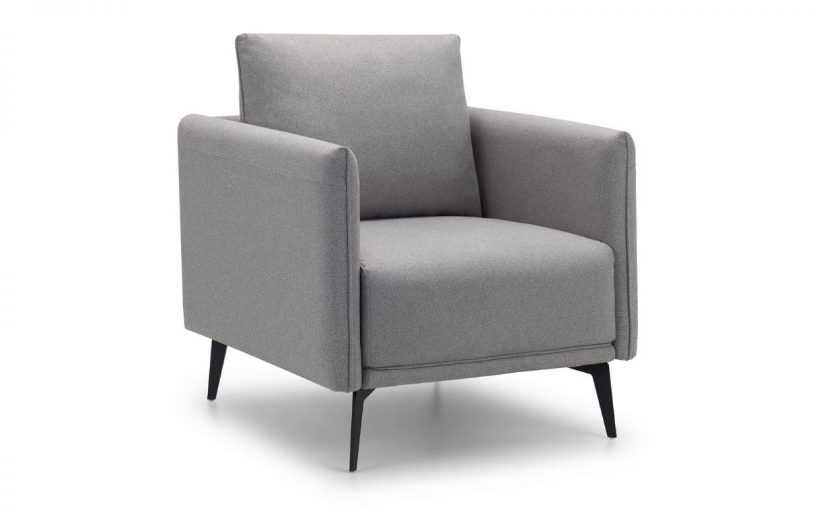 Roald Armchair - Light Grey - Image 3
