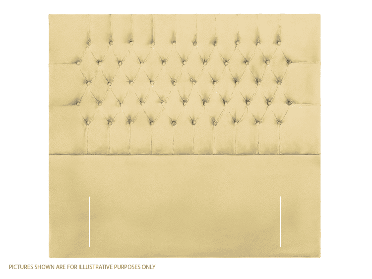Apollo 3ft New York Headboard - Velvet Cream | Buy Online | Beds.ie
