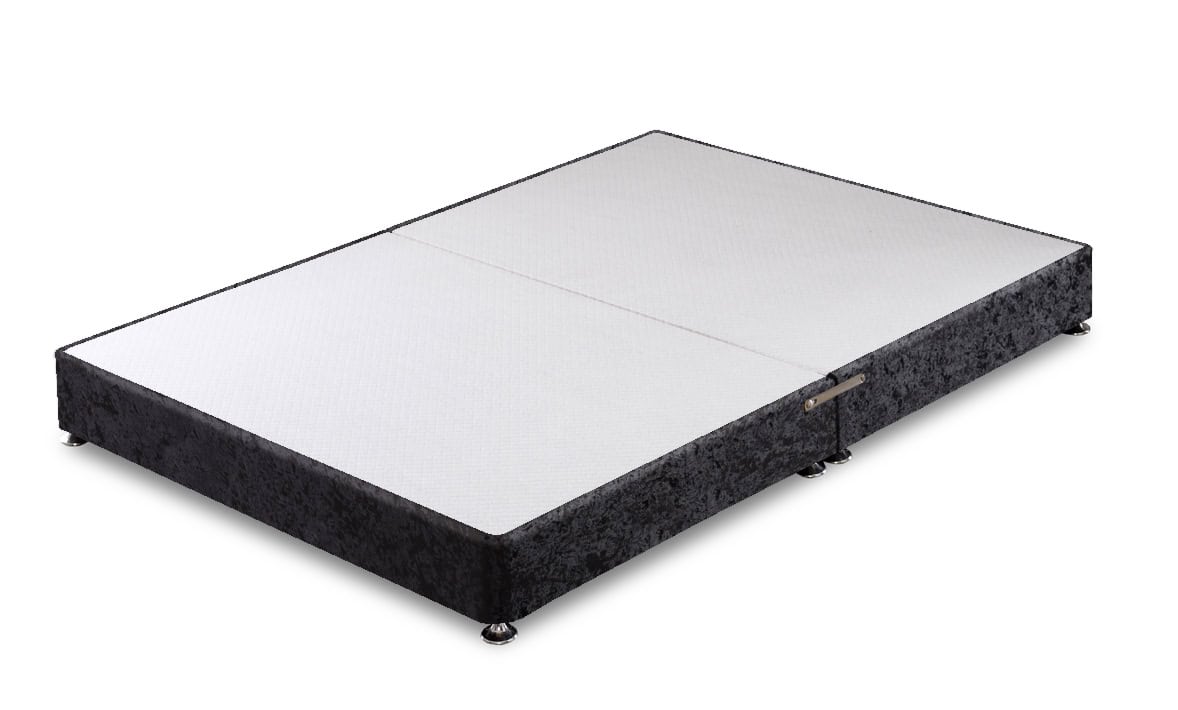 Apollo 4ft Glitz Black Low Profile Divan Base | Buy Online | Beds.ie