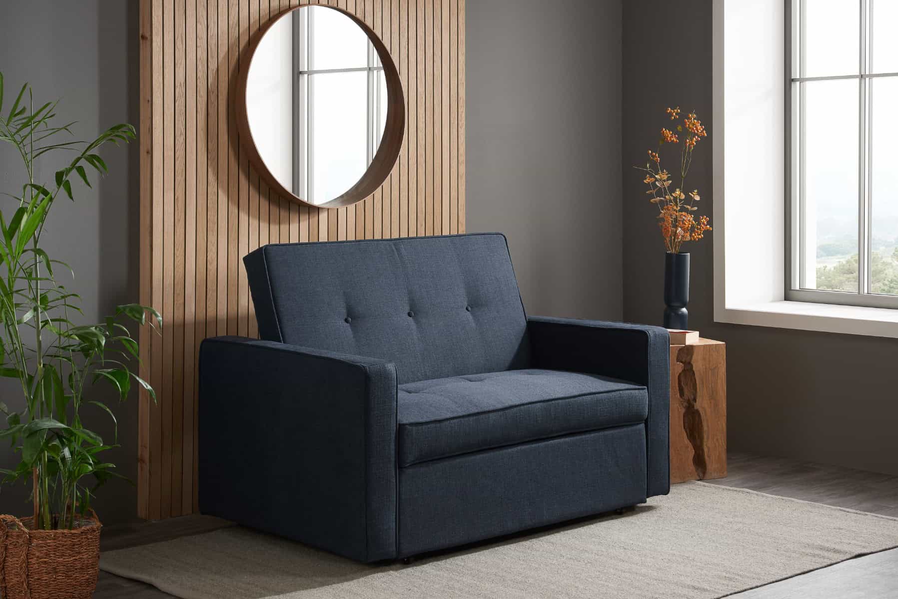 Otto Sofa Bed - Blue | Buy Online | Beds.ie