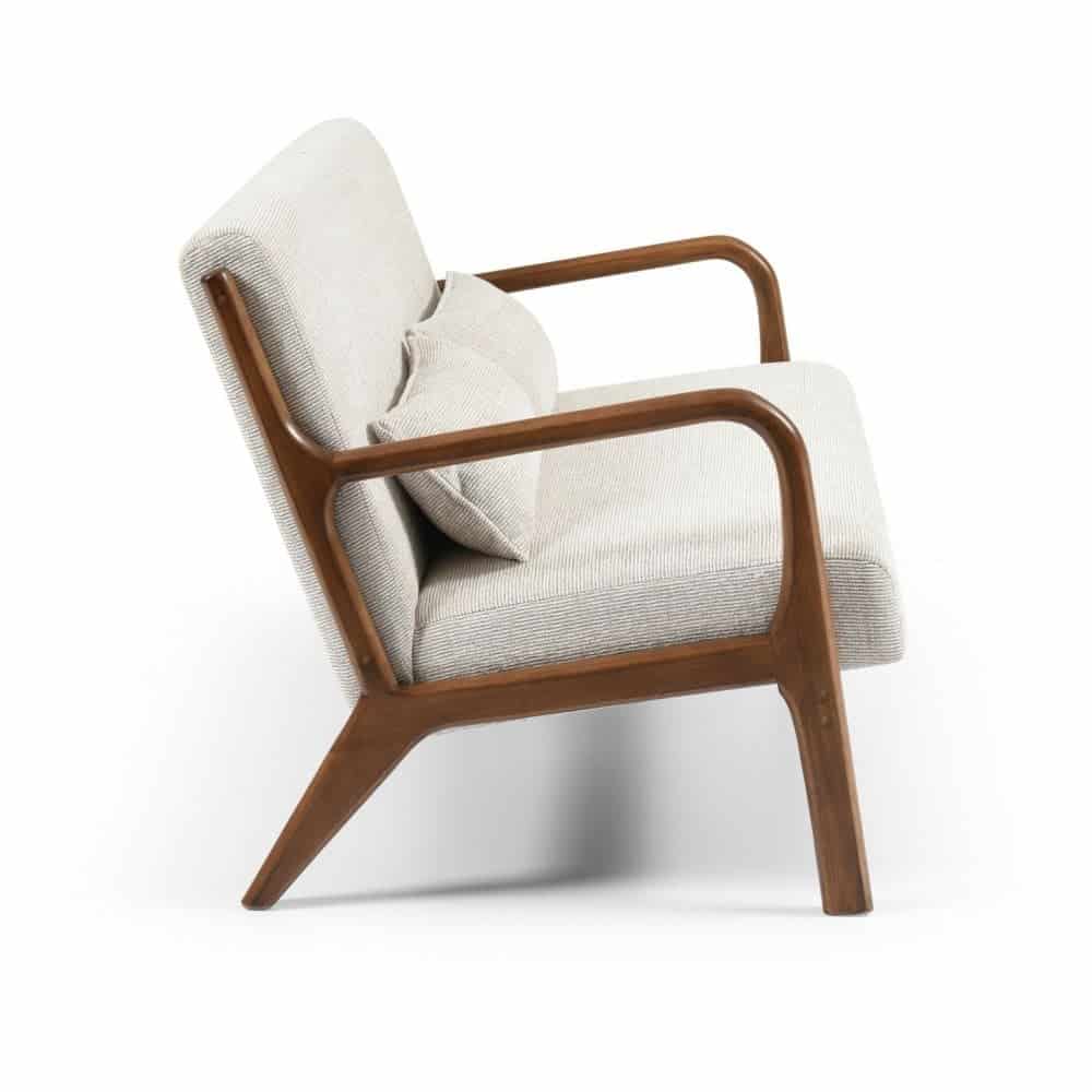 Inca 2 Seater - Natural Chenille - Image 4