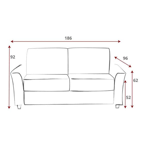 Eve Two Seater Sofa Bed - Image 4