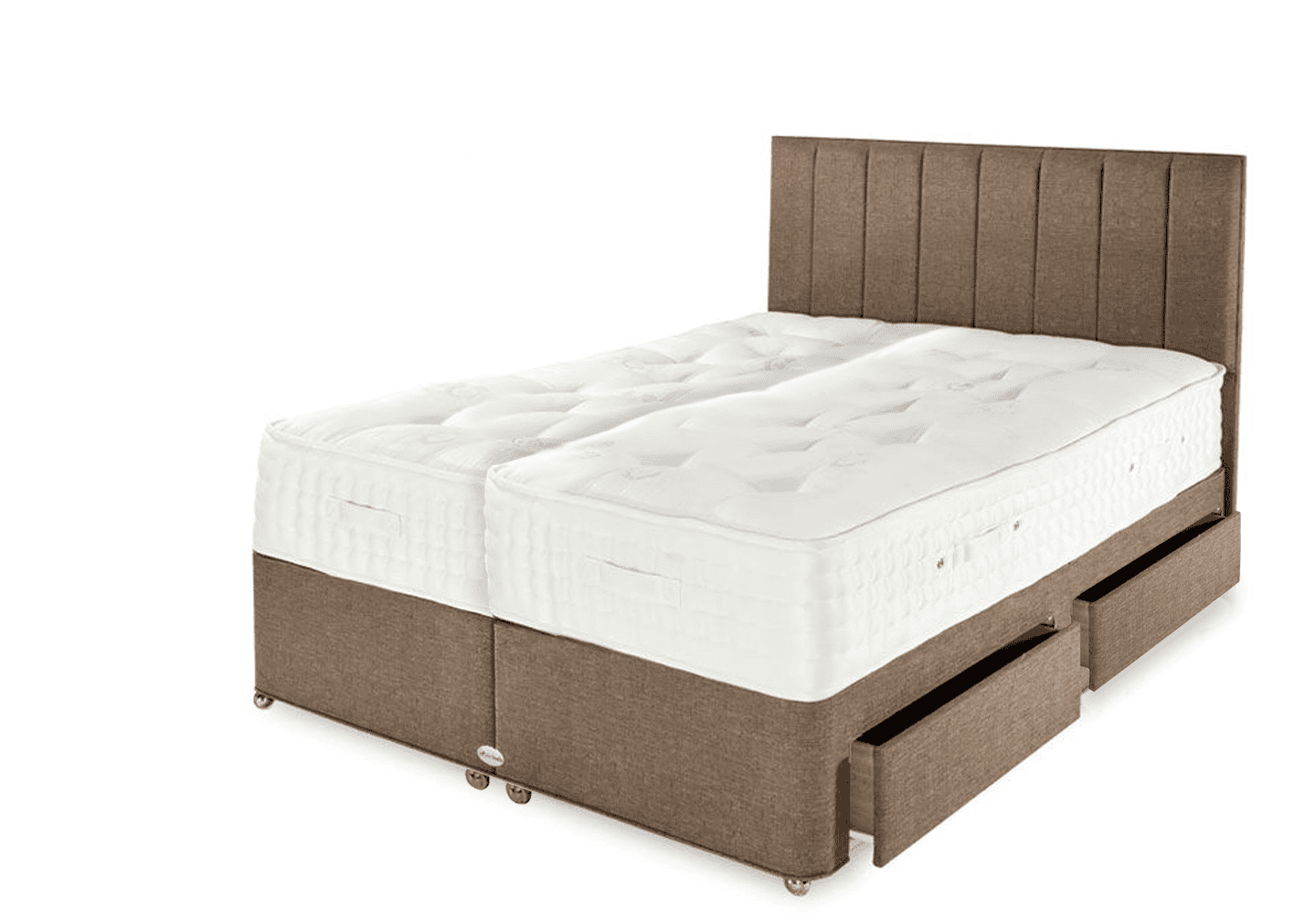 Healthbeds 6ft Kensington 1500 4 Drawer Zip & Link Bed - Image 3